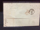 Gran Bretagna Greit Britain Histoire Postale Manchester For Sicily 1867 Palermo - Covers & Documents