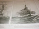 GRAVURE DEUX MARINE VILLE DE FRANCE ET LE PARIS 1912 - Boats