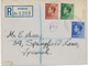 GB 1.9.1936, King Edward VIII ½d, 1 ½d And 2 ½d On Very Fine R-cover Local Used (correct Postage: Letter Rate 1½d + 3d - ....-1951 Pre-Elizabeth II