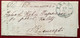 "IASSI" JASSY 1869 RARE 28 Bani Postage Due Cover To Bucuresti  (Romania Roumanie Lettre Entire Letter - 1858-1880 Fürstentum Moldau