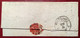 "IASSI" JASSY 1869 RARE 28 Bani Postage Due Cover To Bucuresti  (Romania Roumanie Lettre Entire Letter - 1858-1880 Moldavia & Principado