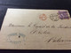 Gran Bretagna Greit Britain Histoire Postale  Glasgow For Sicily 1869  Palermo - Cartas & Documentos