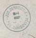 "JUD. DEMBOVITIA PL DAMBOVITA 1874" RARE RURAL POSTMARK Cover   (Romania Roumanie Lettre - 1858-1880 Fürstentum Moldau