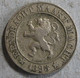 Belgique . 10 Centimes 1895 ( 5 Over 4 ). LEOPOLD II. Légende Flamande - 10 Cent