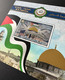 Delcampe - Niger 2022 Mi. ? Gold Doré 3600F PERF Joint Issue Emission Commune Al Qods Quds Capitale Palestine - Islam