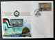 Niger 2022 Mi. ? FDC 1er Jour Gold Doré 3600F Joint Issue Emission Commune Al Qods Quds Capitale Palestine - Niger (1960-...)