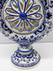 *VASE CERAMIQUE BOCH Modèle AMSTERDAM BLEU/BLANC COLLECTION DECO XXe   E - Boch (BEL)