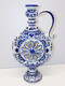 Delcampe - *VASE CERAMIQUE BOCH Modèle AMSTERDAM BLEU/BLANC COLLECTION DECO XXe   E - Boch (BEL)