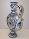 Delcampe - *VASE CERAMIQUE BOCH Modèle AMSTERDAM BLEU/BLANC COLLECTION DECO XXe   E - Boch (BEL)