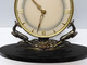 Delcampe - *PENDULETTE PENDULE DE BUREAU ART DECO 2 BICHES Signées UCRA Mouvement BAYARD    E - Horloges