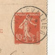 CARTE-LETTRE, Entier Postal, VILLEVALLIER , YONNE,  AUXERRE,  1913, 4 Scans - Kartenbriefe