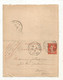 CARTE-LETTRE, Entier Postal, LEVALLOIS PERRET,  SEINE, Pour AUXERRE  1913, 2 Scans - Kartenbriefe