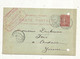 Entier Postal Sur Carte Postale, AVALLON,  AUXERRE  YONNE 1906, 3 SCANS - Cartes Postales Types Et TSC (avant 1995)