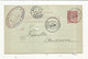 Entier Postal Sur Carte Postale, TOUCY,  AUXERRE  YONNE 1905, 2 SCANS, Quincaillerie NIEL à TOUCY - Standard Postcards & Stamped On Demand (before 1995)