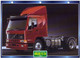 C2/ FICHE CARTONNE CAMION SERIE TRACTEUR CABINE SUEDE 1995 VOLVO FL 10 - Camions