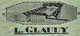 1928 ENTETE L.GLAUDY CYCLES ET AUTOMOBILES FOURNITURES PIECES DETACHEES Clermont Ferrand  Puy De Dome => Vichy - 1900 – 1949