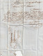 1847 - D6 Moyen Cachet à Date Type 14 Sur Lettre Pliée Avec Corresp De SAINT CHINIAN Vers Aniane, Hérault - Transits - 1801-1848: Precursori XIX