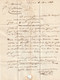 1842 - D6 Moyen Cachet à Date Type 14 Sur Lettre Pliée Avec Corresp De Nismes Nîmes Vers Aniane, Hérault - Cursive - 1801-1848: Precursori XIX