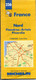 Carte N: 236  - Nord - Frandres Artois Picardie  -  Pub  Pneus   Michelin Au Dos  Carte Au  200000 ème  De 1993 / 1994 - Maps/Atlas