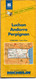 Carte N: 86  - Luchon- Andorre  -  Perpignan -  Pub  Pneus   Michelin Au Dos  Carte Au  200000 ème  De 1989 / 1990 - Karten/Atlanten