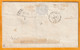 1846 - Cursive 51 VAIGES, Mayenne Sur LAC De La Bazouge De Chéméré Vers BRIOLLAY Près Angers Maine Et Loire - 1801-1848: Precursori XIX