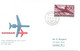 Liechtenstein: 1960 Swissair Air Mail Brief Zürich - London - Lettres & Documents