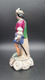 ✅➡️Statuette Figurine  GENTILHOMME Porcelaine De Bruxelles XIXe Ht 19.5cm  #220421 - Autres & Non Classés