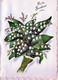 MUGUET Porte Bonheur  Carte Fermée Et Ouverte - Other & Unclassified