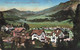 Waldhaus Und Dorf  Flims Segnespass 1915 - Flims
