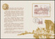 Poland 1997 Folder / Gdansk, City, Town Hall, Architecture, Block Perforated + Stamp With Commemorative Cancellations - Carnets