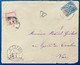 Lettre N°6 15c Bleu Dateur De PAPEETE Juin 1903 Pour TOULON Taxée Car Affranchi Au 1er Echelon Alors Que 2e Echelon TTB - Storia Postale