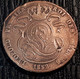 BELGIQUE LEOPOLD PREMIER 5 CENTIMES 1852 COTES : 10€-40€-120€-240€ - 5 Cent