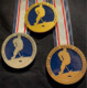 Delcampe - Official IIHF Medals From The Ice Hockey World Championship. - Sports D'hiver