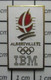 410d Pin's Pins / Beau Et Rare / INFORMATIQUE / IBM JEUX OLYMPIQUES ALBERTVILLE 92 - Informatique