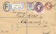 GB 1907, QV 6d Cut-out  (with Printing Dates 13 2 68, Ex. Envelope Stamped To Private Order) Together With EVII 1½d On - Storia Postale
