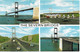SCENES FROM THE SEVERN BRIDGE, WALES. UNUSED POSTCARD   Wd1 - Monmouthshire