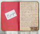 TB 3786 - 1891 - Timbres Fiscaux Sur Un Petit Livret De Comptes / Reçus Mrs CAILLON De LA BRETECHE X G. De TORSAY BREVAL - Briefe U. Dokumente