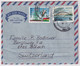 MiNr. 297, 302 Ghana 1967, 1. Juni. Freimarken: Nationale Symbole Auf Bedarfsluftpostbrief In Die Schweiz Gelaufen - Ghana (1957-...)