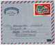 MiNr. 315 Ghana 1967, 1. Juni. Chamäleon (Chamaeleo Sp.) Bedarfsluftpostbrief In Die Schweiz Gelaufen - Ghana (1957-...)