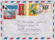 MiNr. 299, 313-314, 364 Ghana 1967, 1. Juni. Freimarken: Nationale Symbole Bedarfsluftpostbrief In Die Schweiz Gelaufen - Ghana (1957-...)