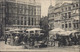 CPA Bruxelles Marché Aux Fleurs YT N°83 CAD Bruxelles Départ 5 JUIL 1908 Flamme I D - Flammes