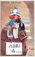 ILLUSTRATEURS - S06466 - Right - Shelter For Four - Abri 4 Places - Fillettes Assise Sur Un Tonneau - Chat Chien - L1 - Right