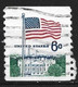 United States 1969. Scott #1338A (U) Flag And White House  *Complete Issue* - Coils & Coil Singles