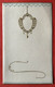 Prachtige BLANCO Art Nouveau MENU In Celluloid Papier - 15,5 Cm X 9,5 Cm - Menus