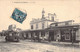 CPA Thèmes - Chemin De Fer - Enghien Les Bains - La Gare - Oblitérée 1908 - L'Abeille Impr. Photo. - Funiculaire - Stazioni Senza Treni