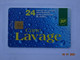 CARTE  A PUCE CHIP CARD LAVAGE AUTO AUTOMOBILE CARTE 24 UNITES LAVAGE BP - Autowäsche