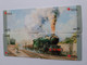 HONG KONG    PUZZLE /  SERIE 4 CARDS  /TRAIN / LOKOMOTIVE /RAILWAYS    Complete SET      CARD USED   **11983** - Hong Kong