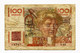 France, 100 Francs, JEUNE PAYSAN, 31-5-1946, N° : S.65-69287, B (VG), F.28.05 - 100 F 1945-1954 ''Jeune Paysan''