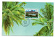 Polynésie Française--1991- Carte Postale Et Timbre  ..cachet PAPEETE RP..Ile Tahiti--75 - Lettres & Documents