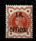 Ref 1585 - GB 1888 1/2d Vermilion Overprinted I.R. SG O13 - Very Lightly Mounted Mint - Officials